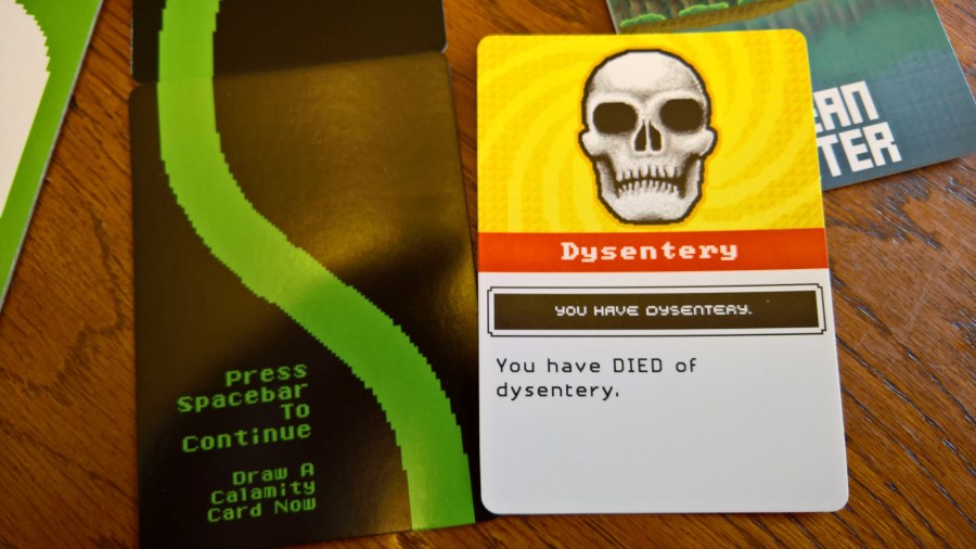 died of dysentery